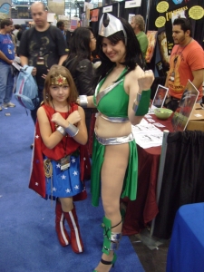 Lil' Wonder Woman and Amazonia, NYCC 2010