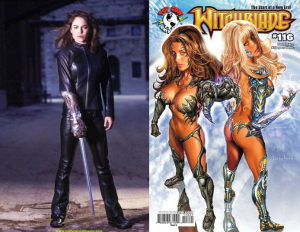 WITCHBLADE TV SHOW VS. COMIC OUTFITS
