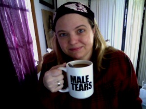 webcam male tears mug amber