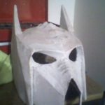 Gareth's Klingon Batman helmet mashup