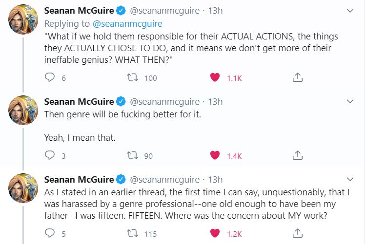 seanan mcguire tweets