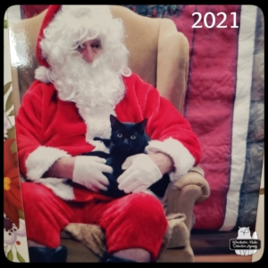 Gus and Santa 2021
