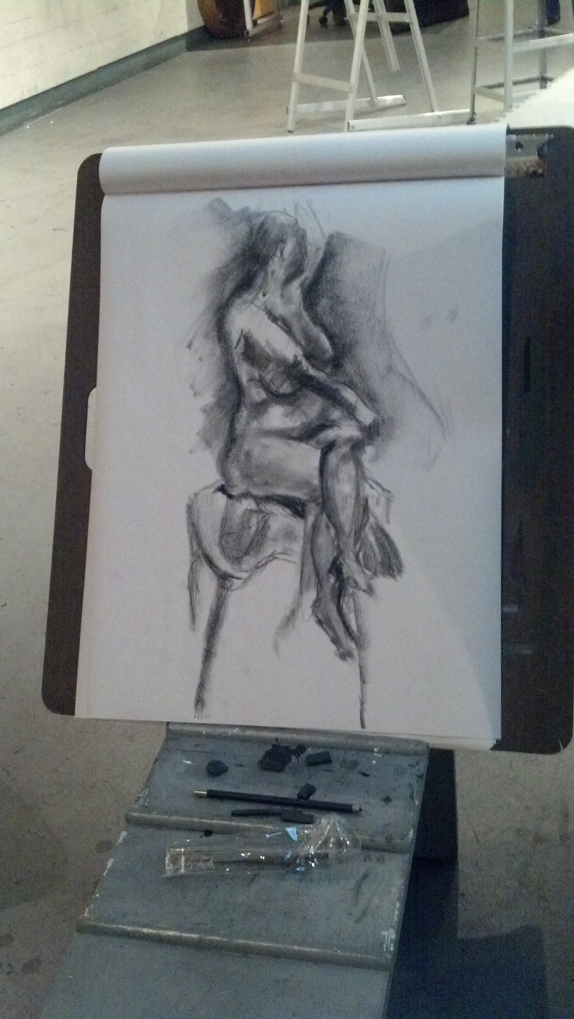 2013 Winter Modeling Amber Love Figure Drawing