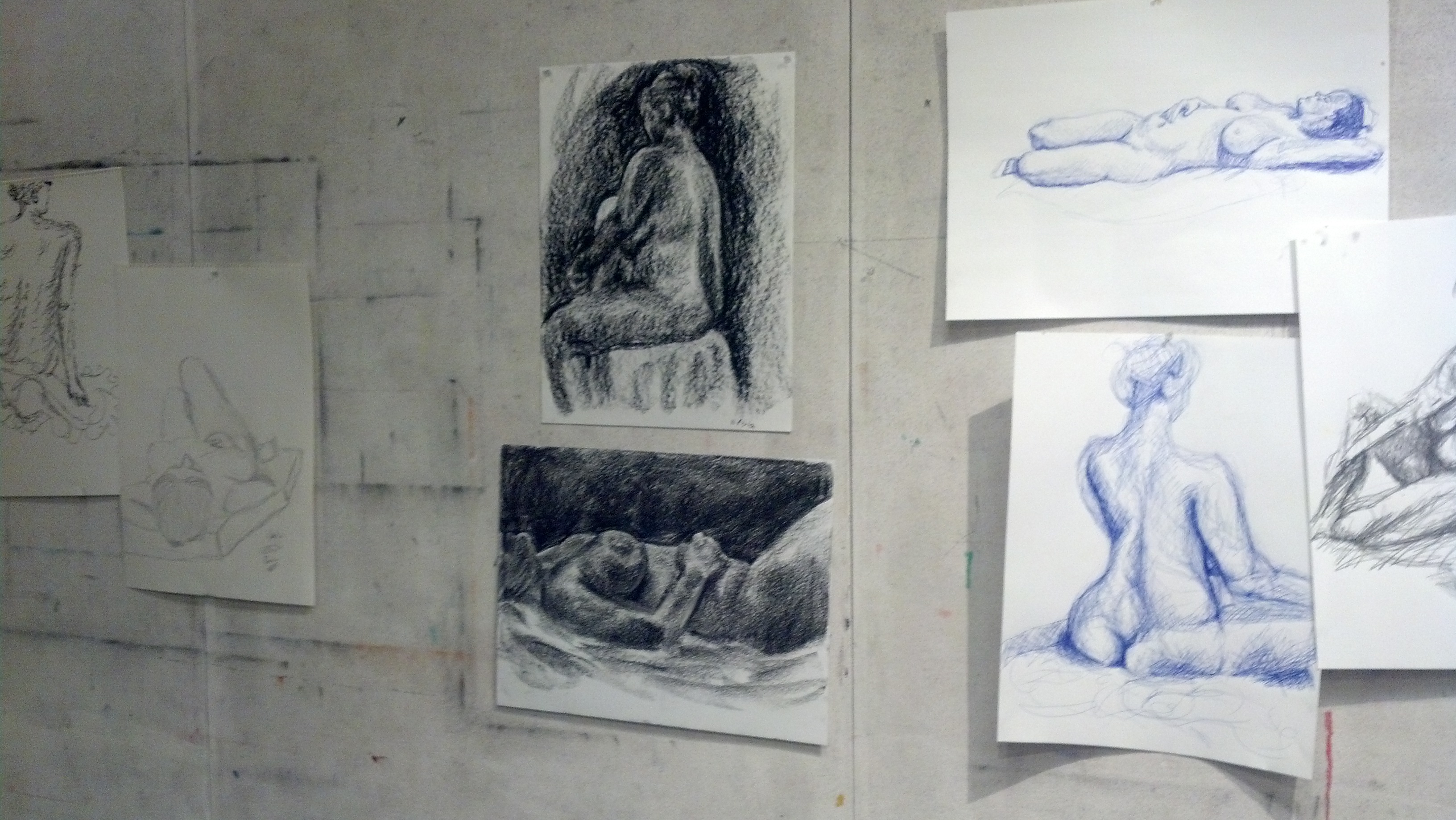 2013 Winter Modeling Amber Love Figure Drawing