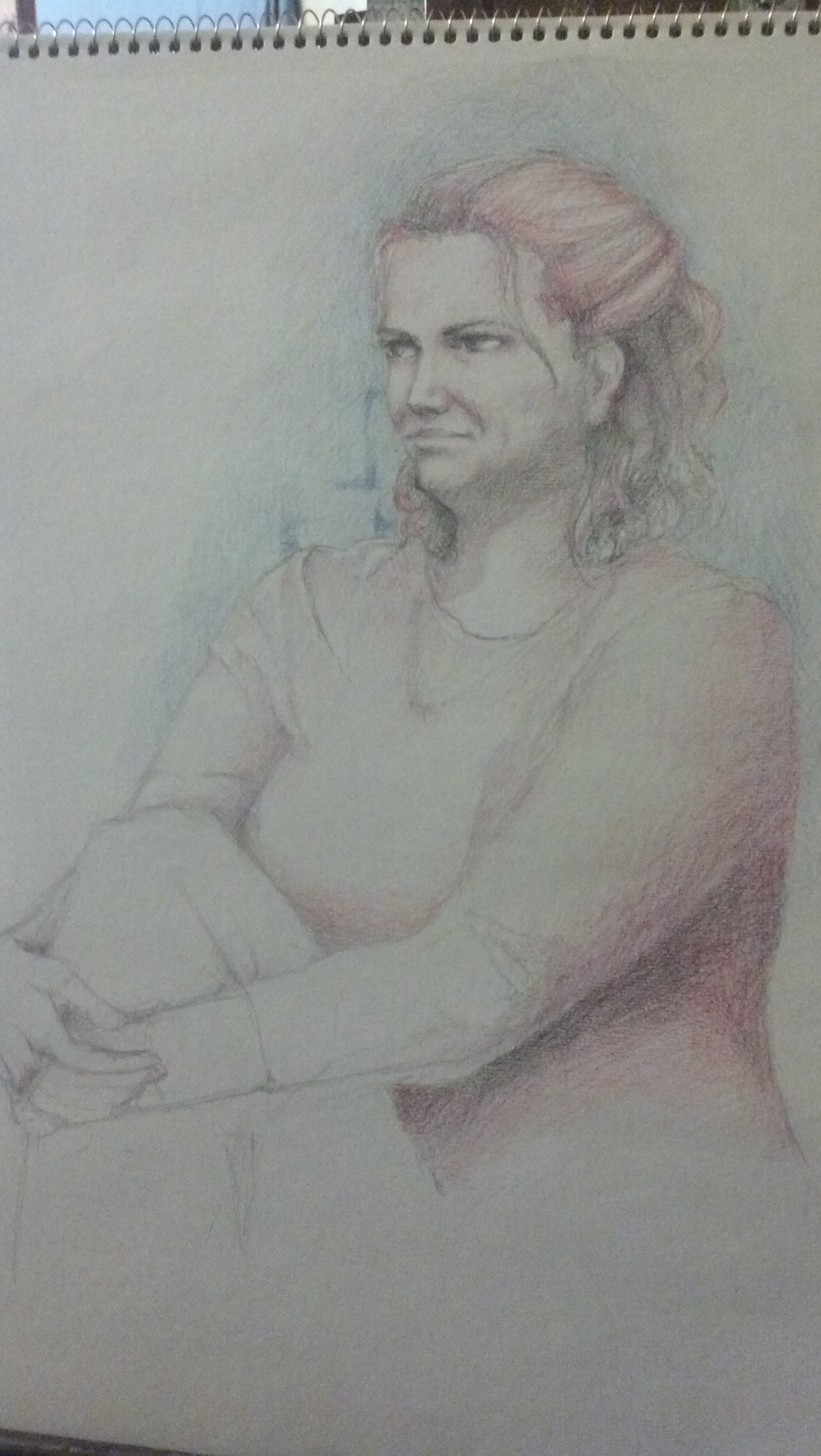 2013 Winter Modeling Amber Love Figure Drawing