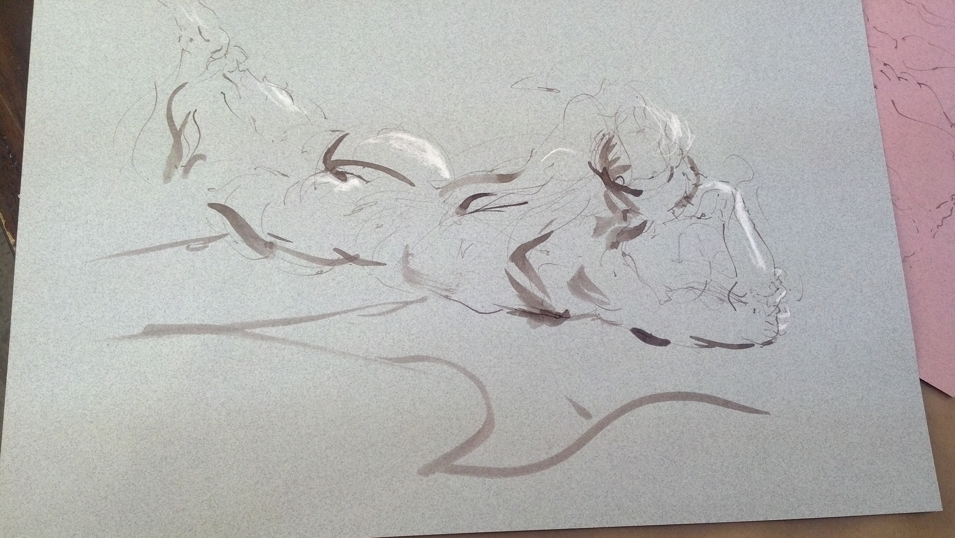 2013 Winter Modeling Amber Love Figure Drawing