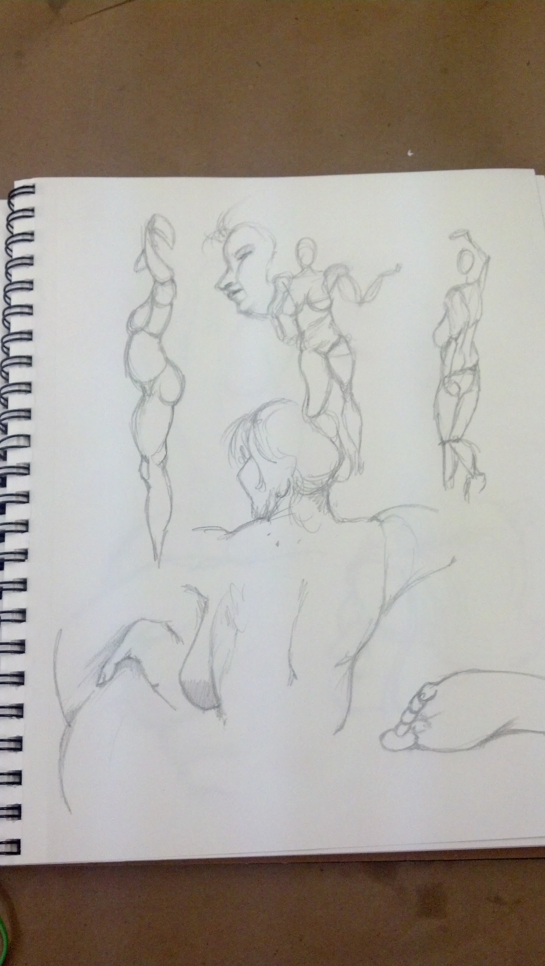 2013 Winter Modeling Amber Love Figure Drawing