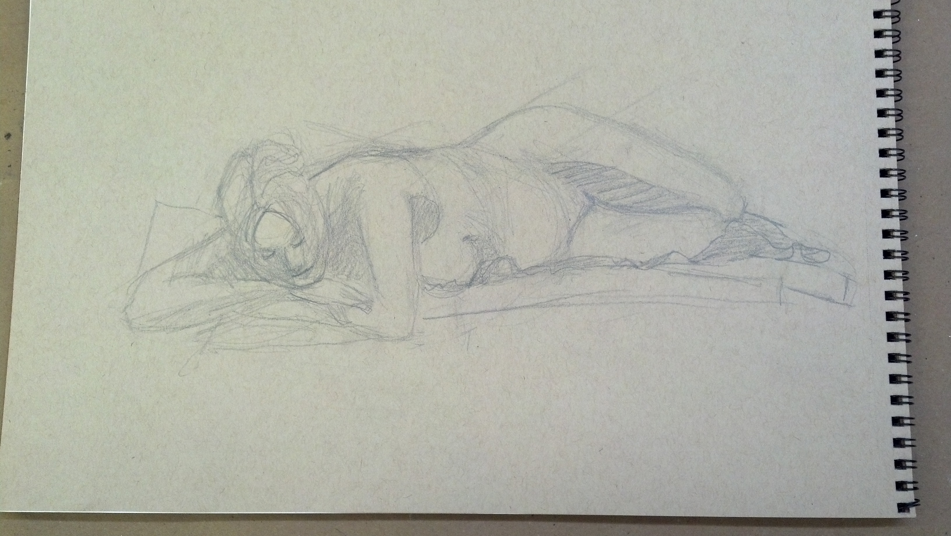 2013 Winter Modeling Amber Love Figure Drawing