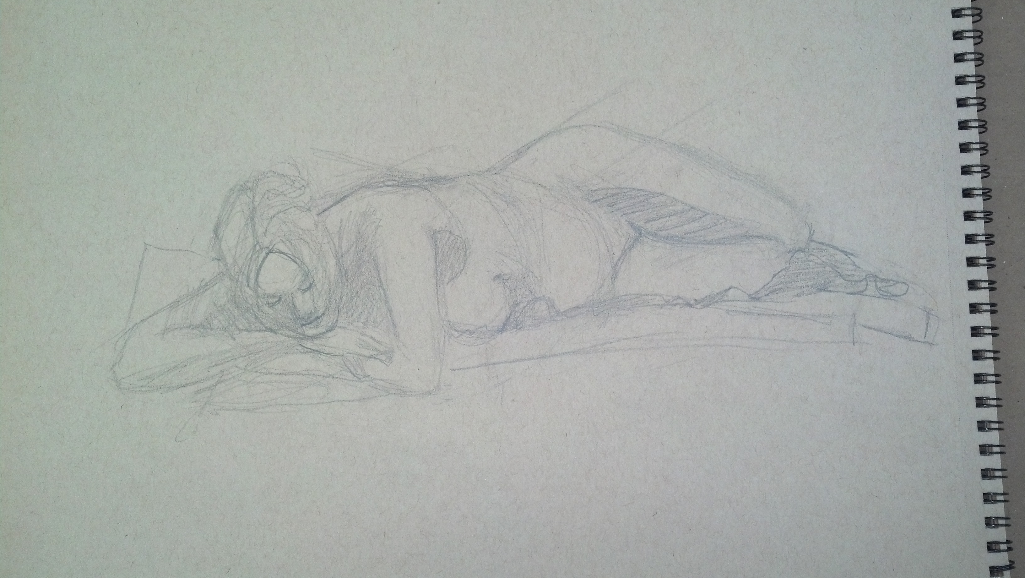 2013 Winter Modeling Amber Love Figure Drawing