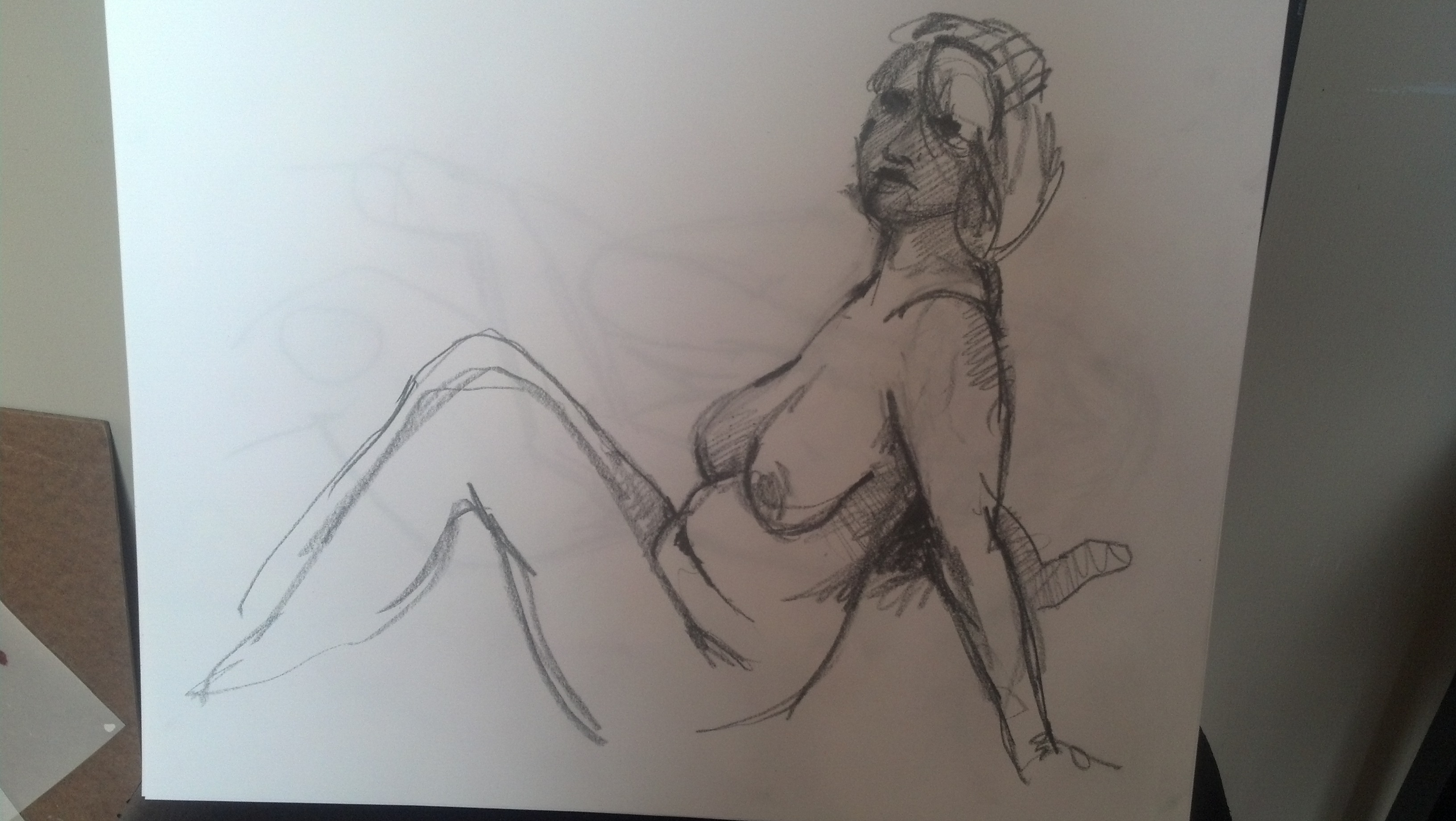 2013 Winter Modeling Amber Love Figure Drawing