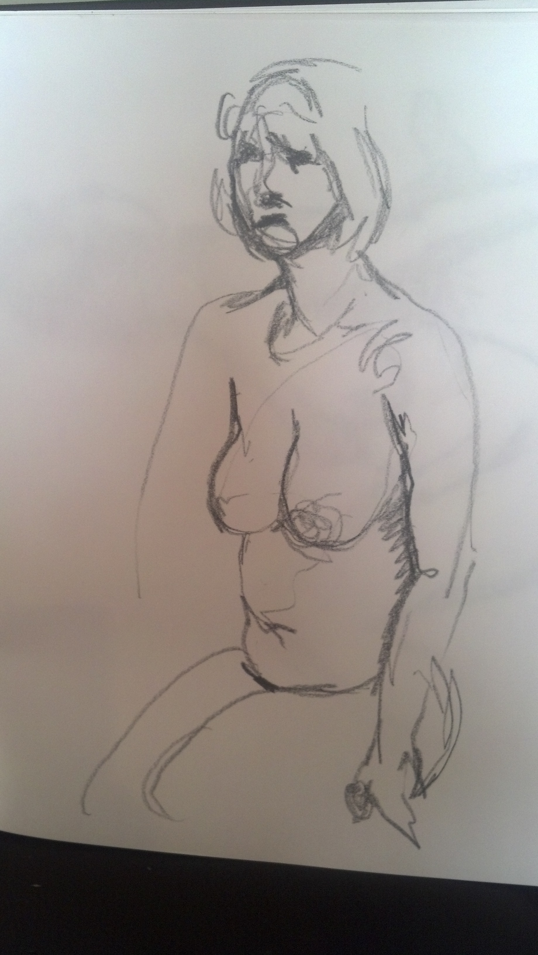 2013 Winter Modeling Amber Love Figure Drawing