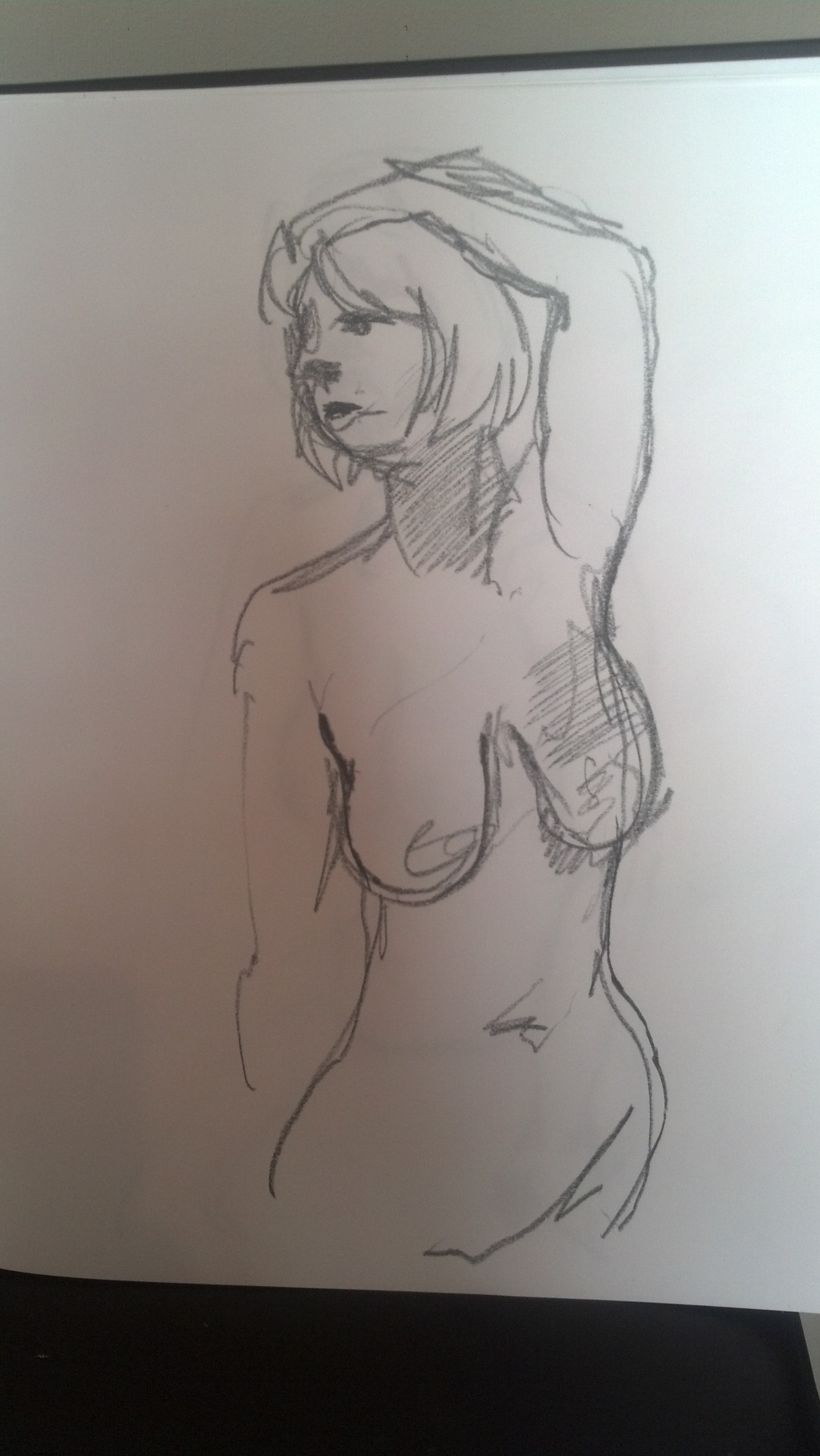 2013 Winter Modeling Amber Love Figure Drawing