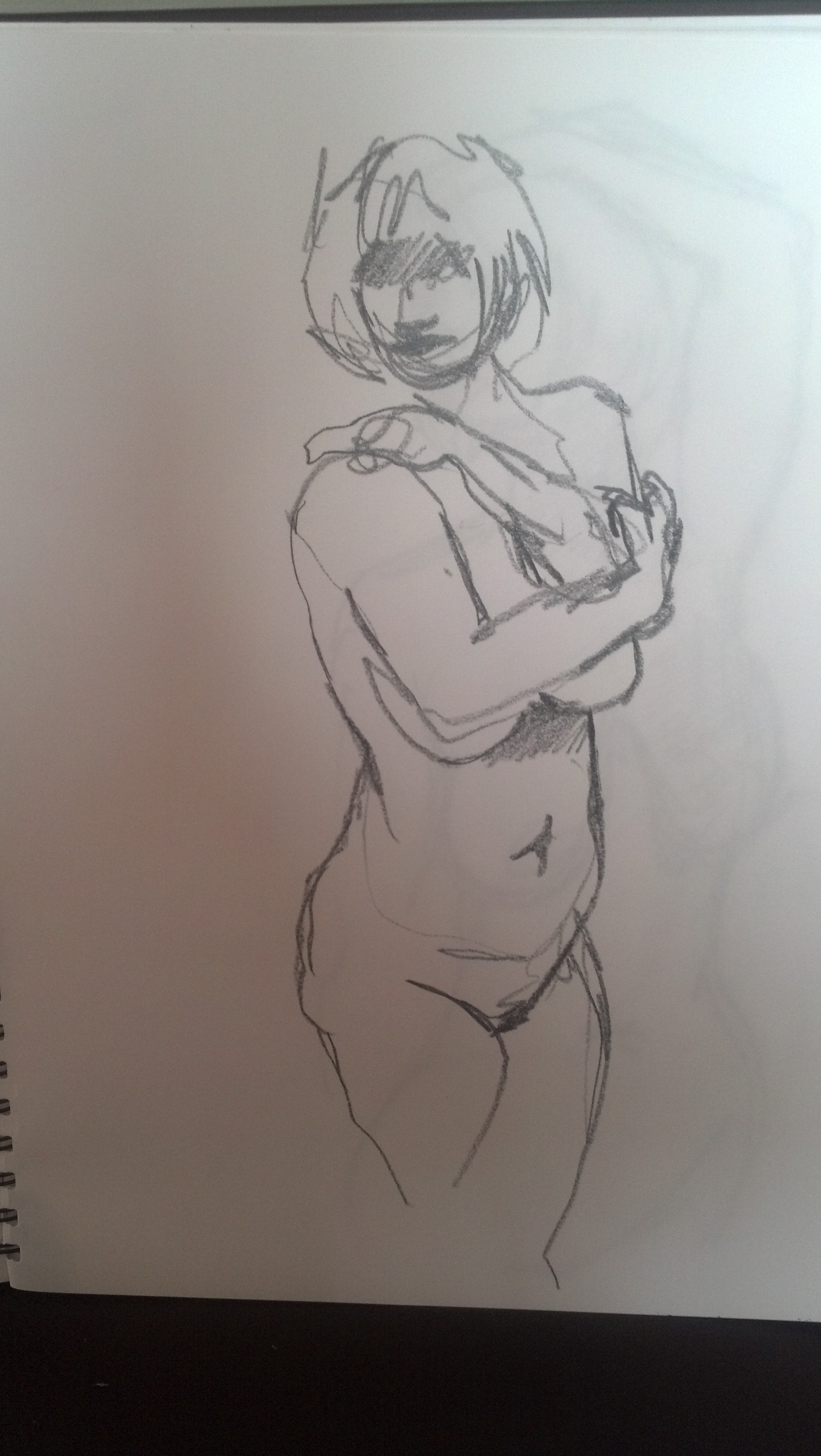 2013 Winter Modeling Amber Love Figure Drawing