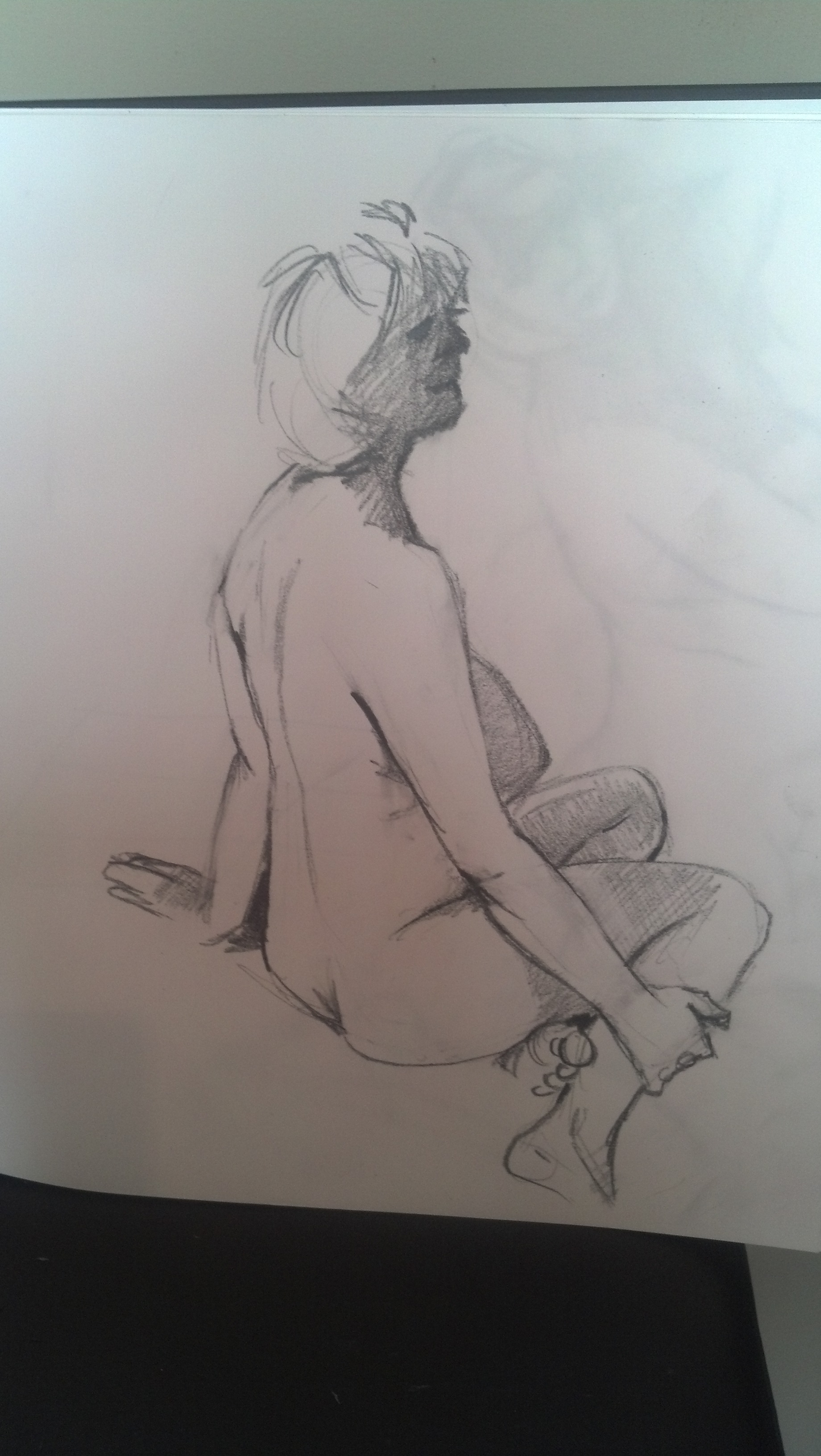 2013 Winter Modeling Amber Love Figure Drawing