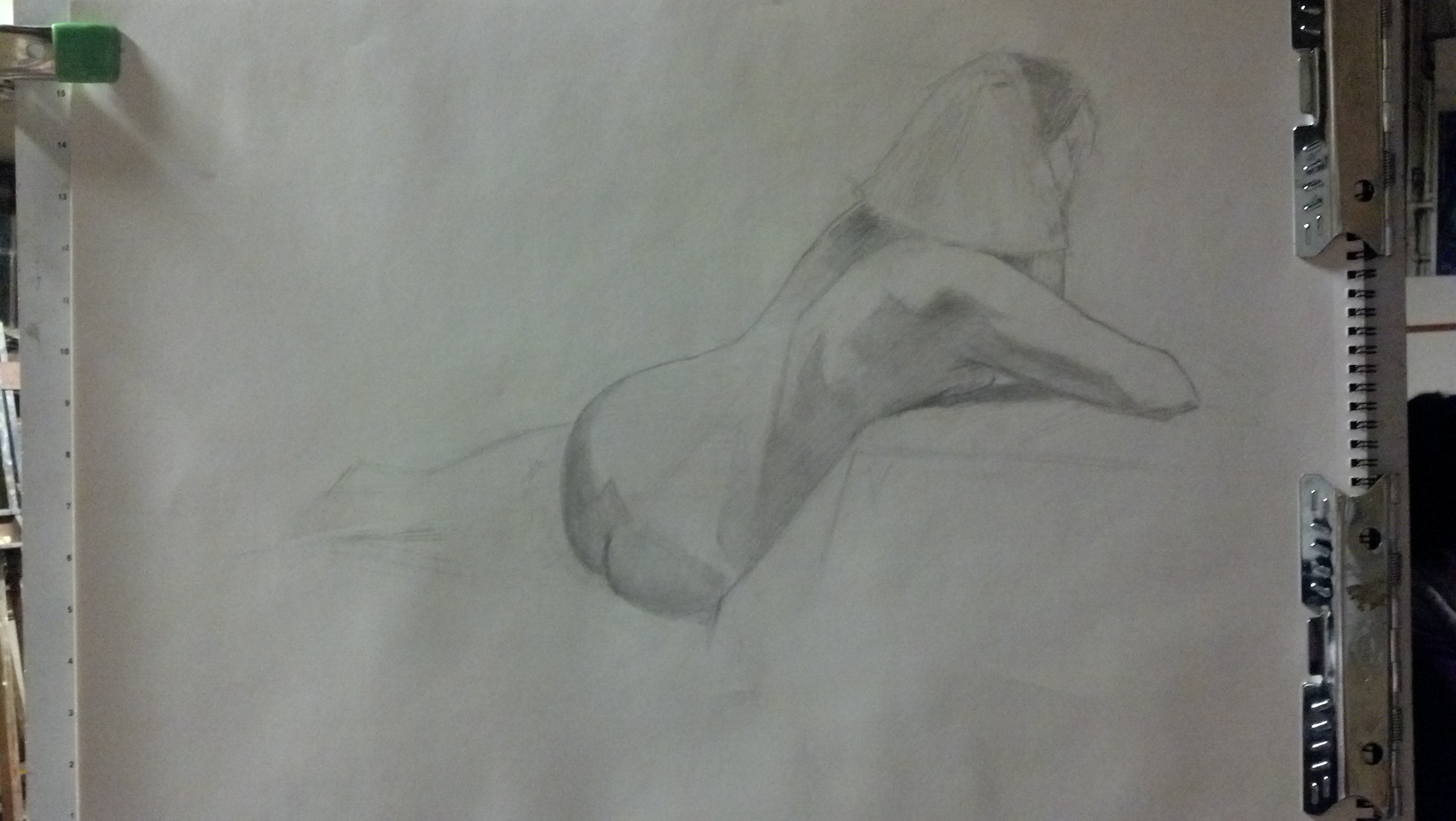 2013 Winter Modeling Amber Love Figure Drawing