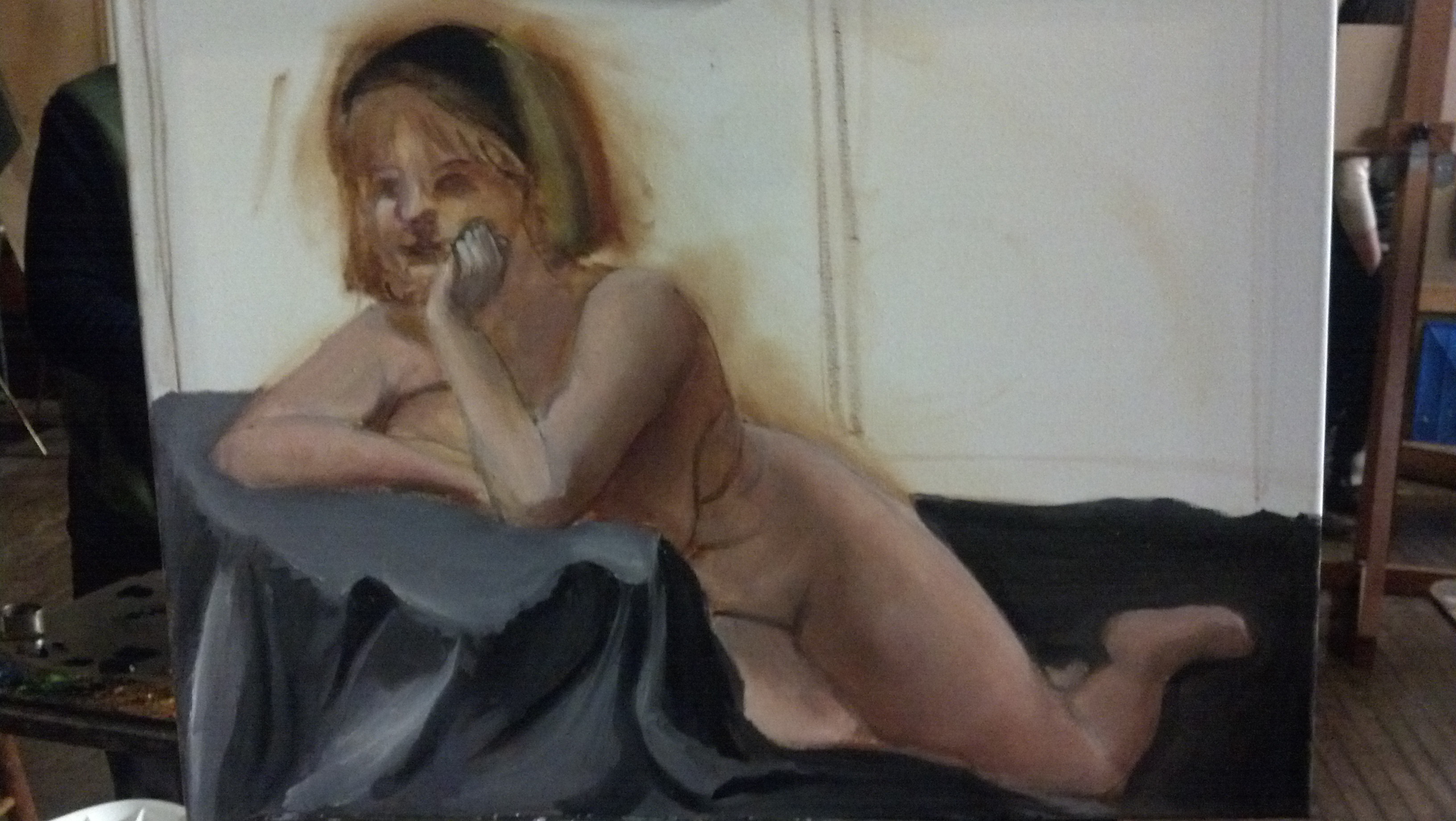 2013 Winter Modeling Amber Love Figure Drawing