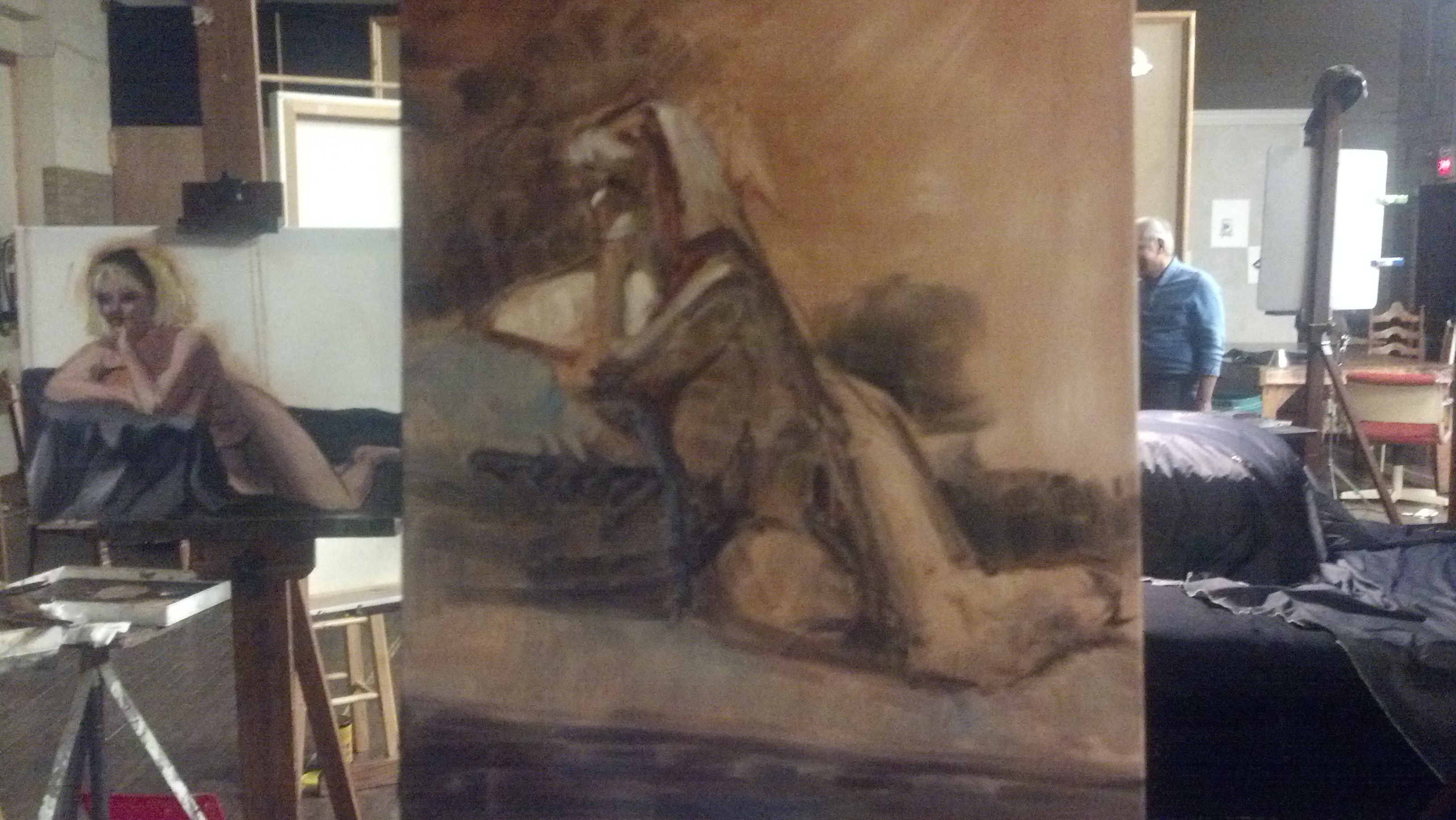 2013 Winter Modeling Amber Love Figure Drawing