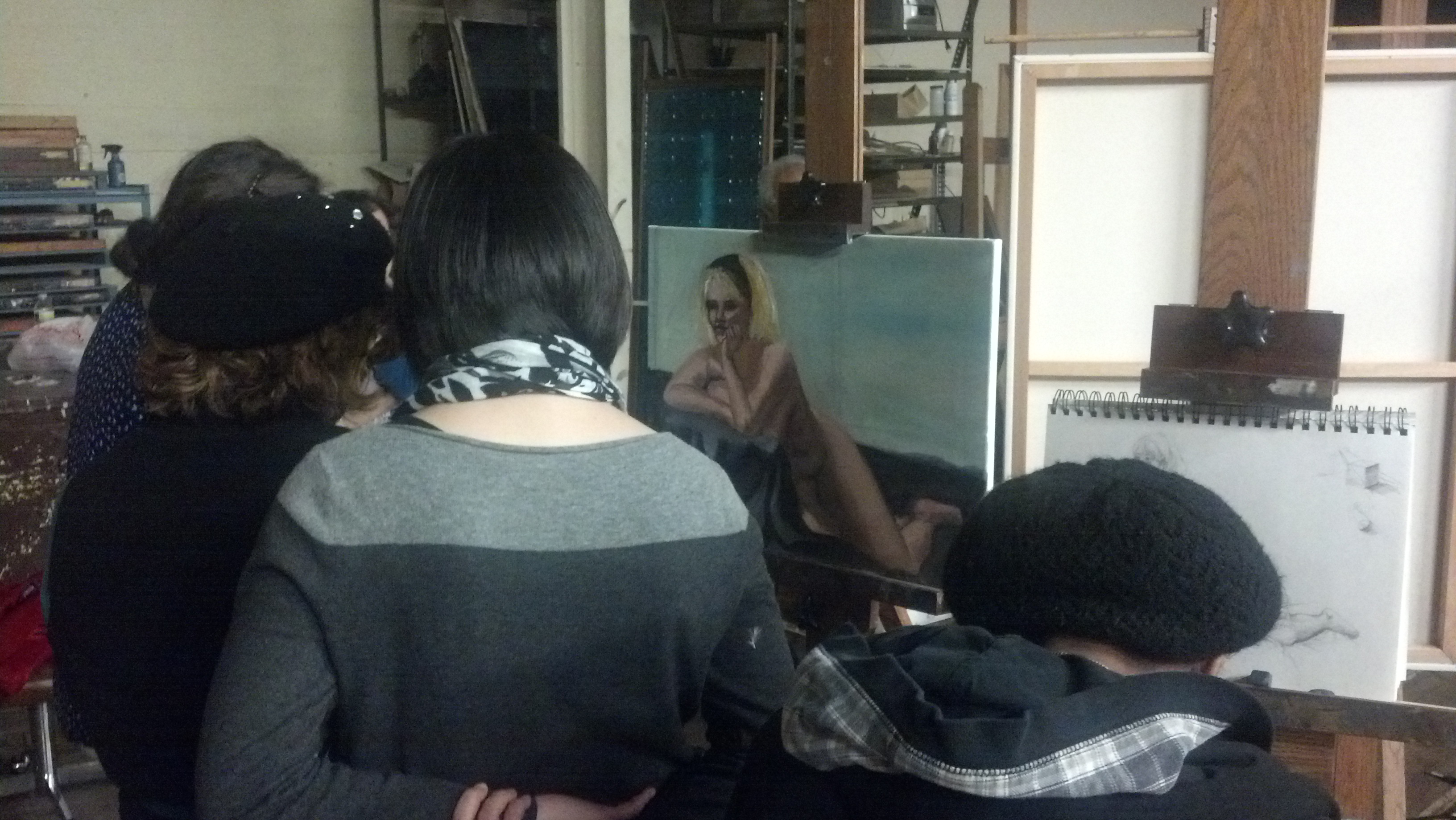 2013 Winter Modeling Amber Love Figure Drawing