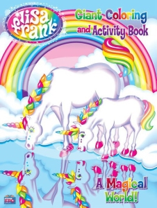 lisafrank coloring book cover