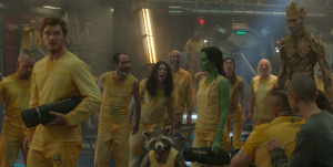 Guardians-Of-The-Galaxy-Peter-Quill-Gamora-Rocket-enter-Kyln-Prison