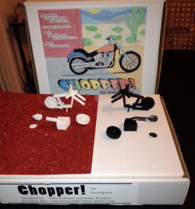 Chopper! The boardgame by James Hannon and John Kraemer