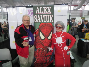 NYCC 2014 DAY 4 (14) madame web alex saviuk