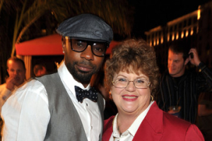 Getty Images: Nelsan Ellis & Charlaine Harris