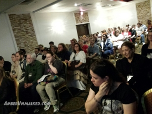 THE POE LECTURE FILLED THE ROOM