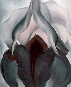 GEORGIA O'KEEFFE "BLACK IRIS"