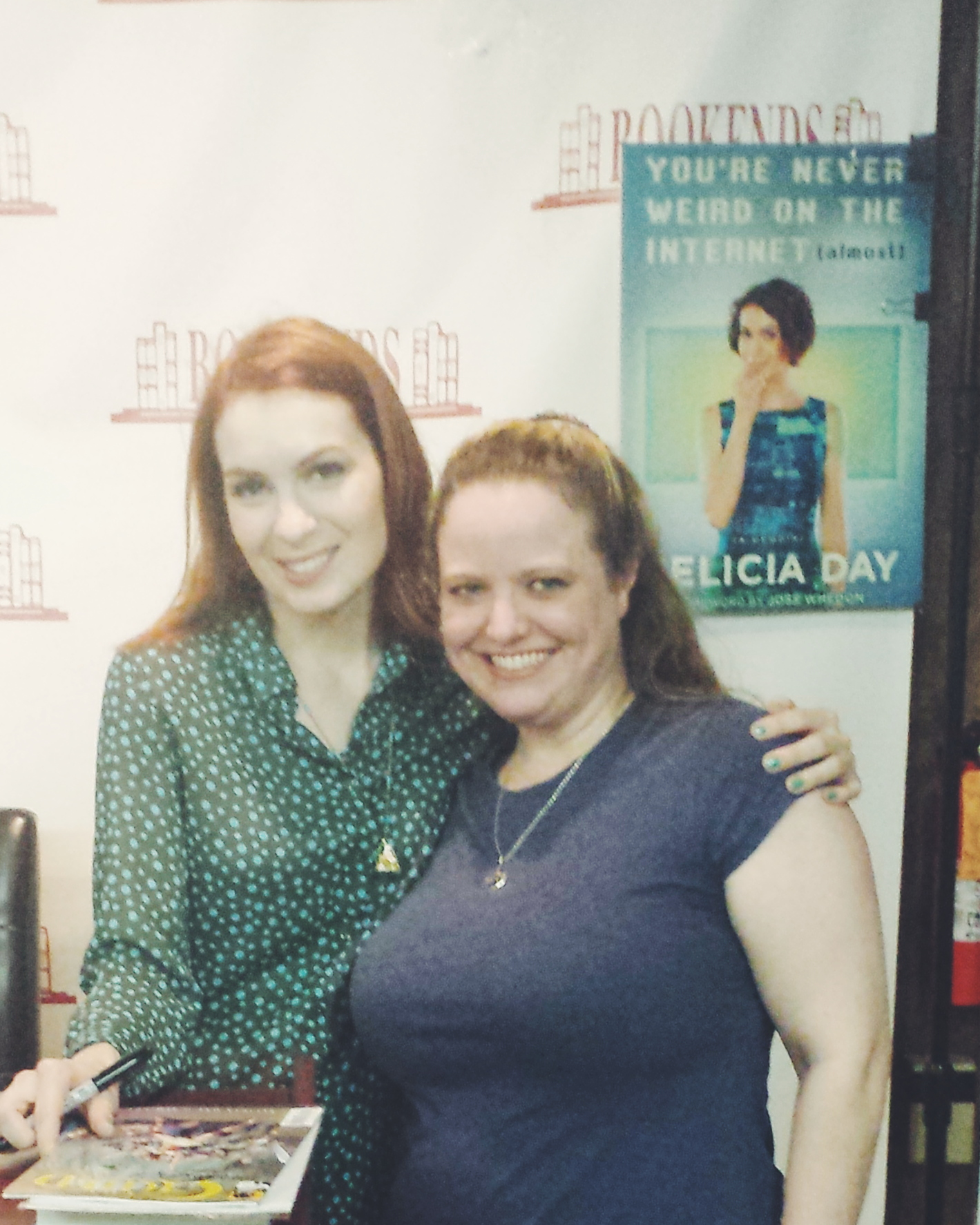 felicia day book signing