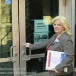 Amber Love as Leslie Knope