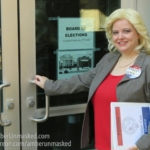 Amber Love as Leslie Knope