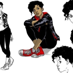 Riri Williams sketches