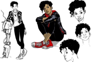 Riri Williams sketches