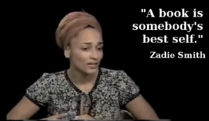 zadie smith writing quote