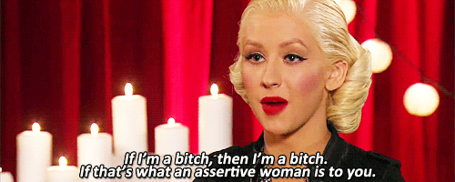 Christina Aguilera on "bitch"