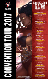 Valiant Comics Convention Tour