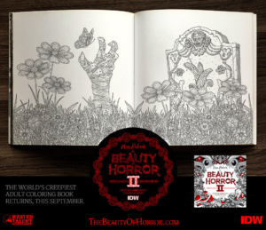 Beauty of Horror II coloring book