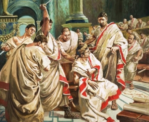 The death of Julius Caesar by C.L. Doughty