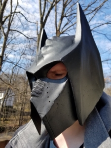 Klingon Batman helmet finished 1