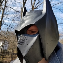 Klingon Batman helmet finished 1