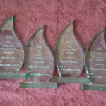 Inkwell award trophies