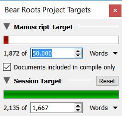 NaNoWriMo Bear Roots 110117_wordcount