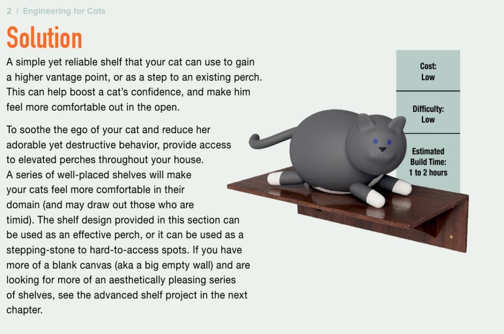 cat shelf