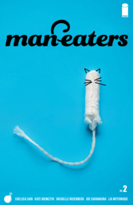 tampon cover of Man-Eaters issue 2