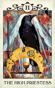 crow tarot the High Priestess