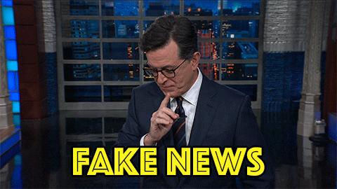Stephen Colbert fake news