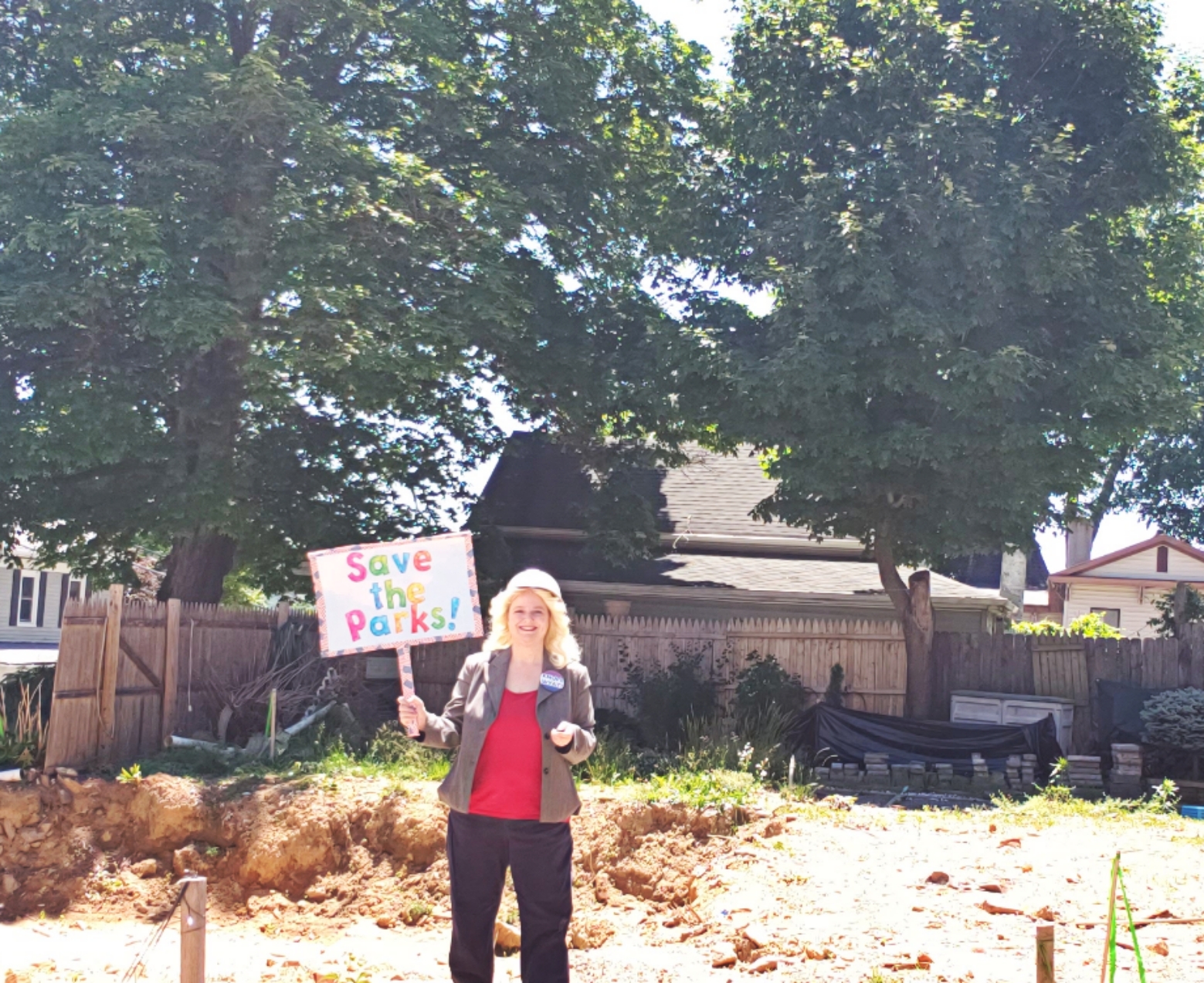 Leslie Knope cosplay