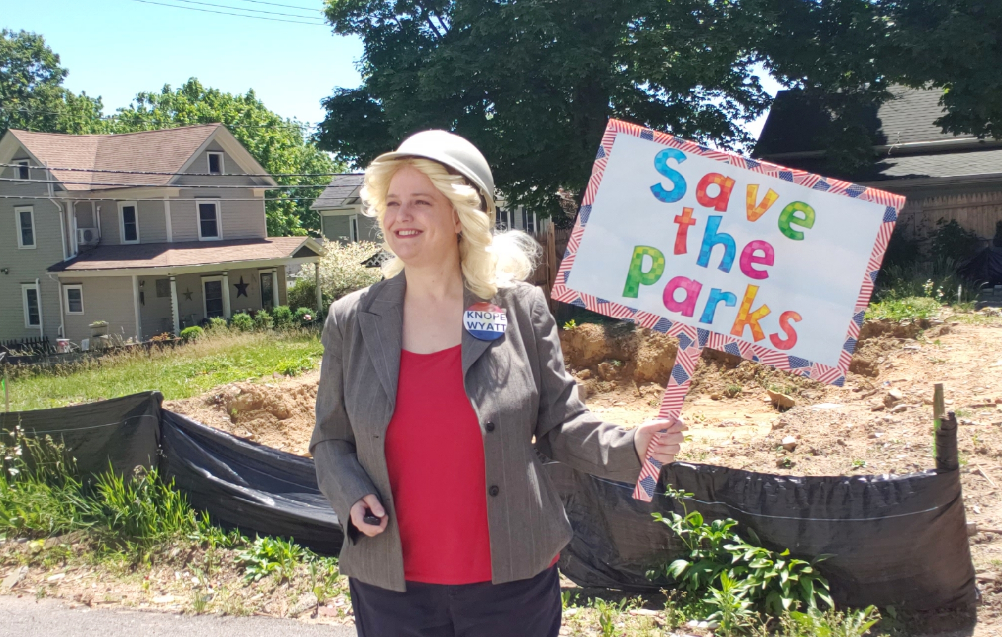 Leslie Knope cosplay