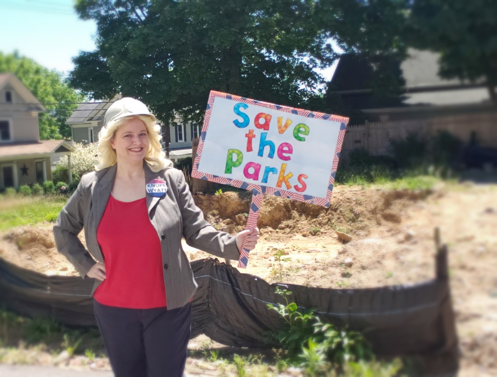 Leslie Knope cosplay